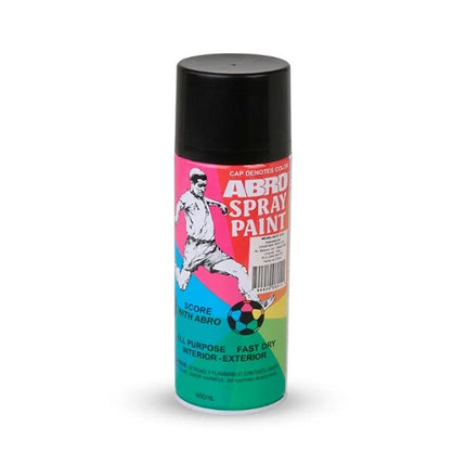 PINTURA SPRAY 012 NEGRO MATE ABRO