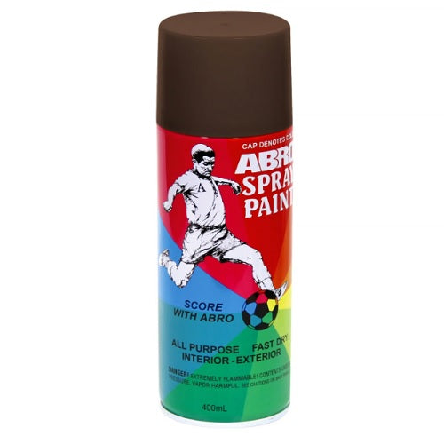 PINTURA SPRAY 067 MARRON CAFE ABRO