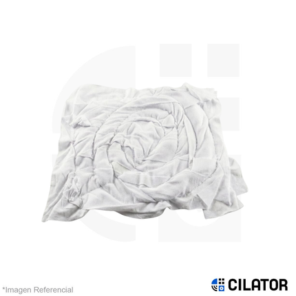 TRAPO INDUSTRIAL CUADRADO BLANCO (KILOGRAMO)
